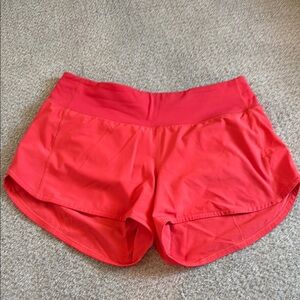 Lululemon Women's Red Athletic Shorts